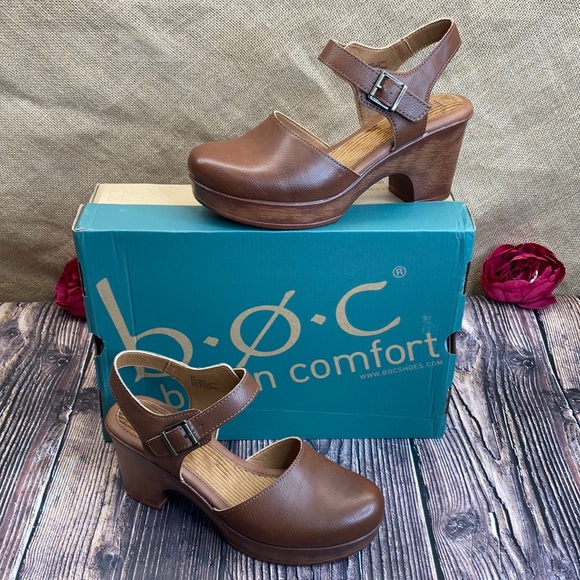 boc | Shoes | Boc Brown Natasha Clog 9m | Poshmark